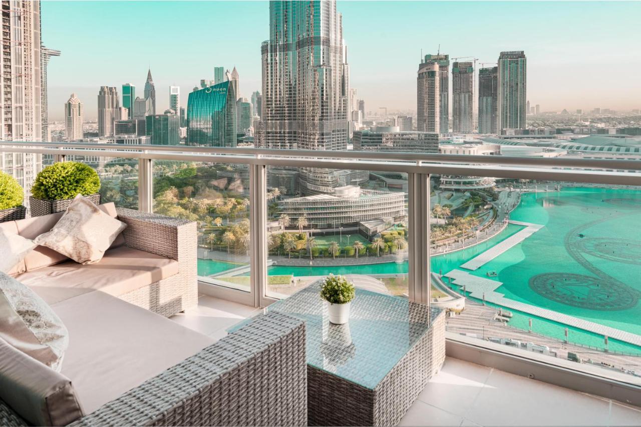 Elite Royal Apartment - Full Burj Khalifa & Fountain View - Ambassador Dubai Exterior foto