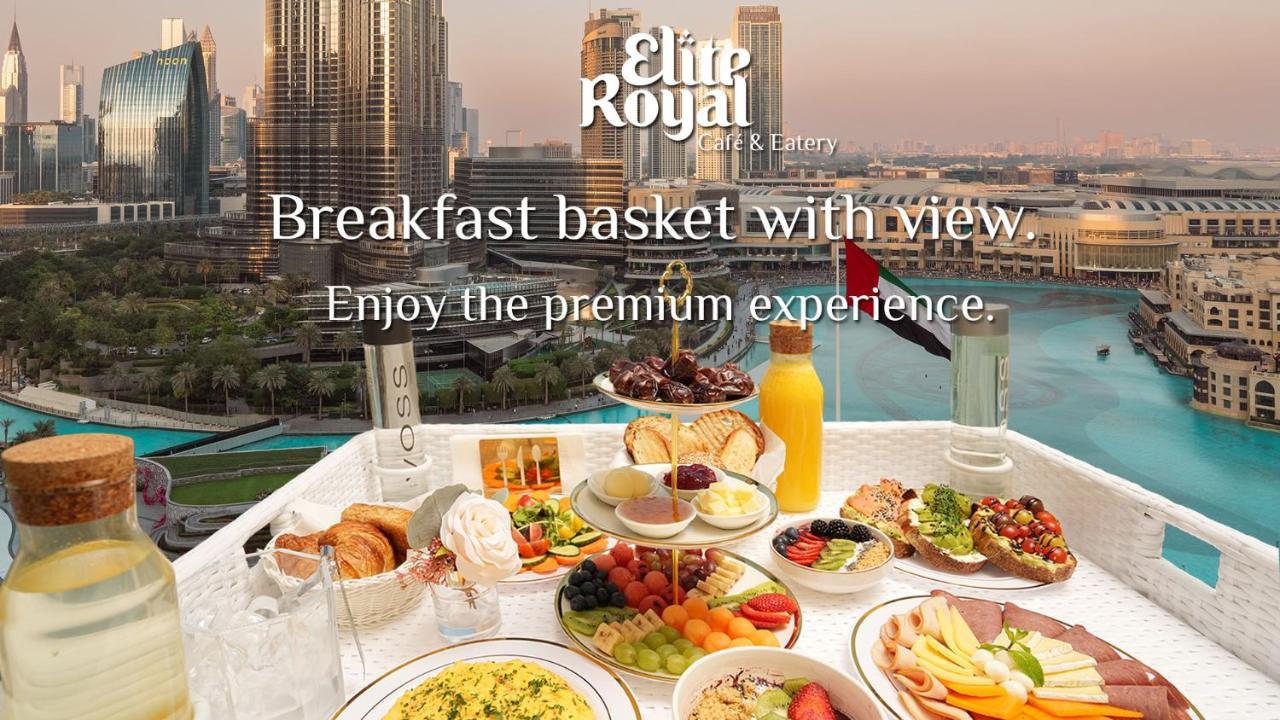 Elite Royal Apartment - Full Burj Khalifa & Fountain View - Ambassador Dubai Exterior foto